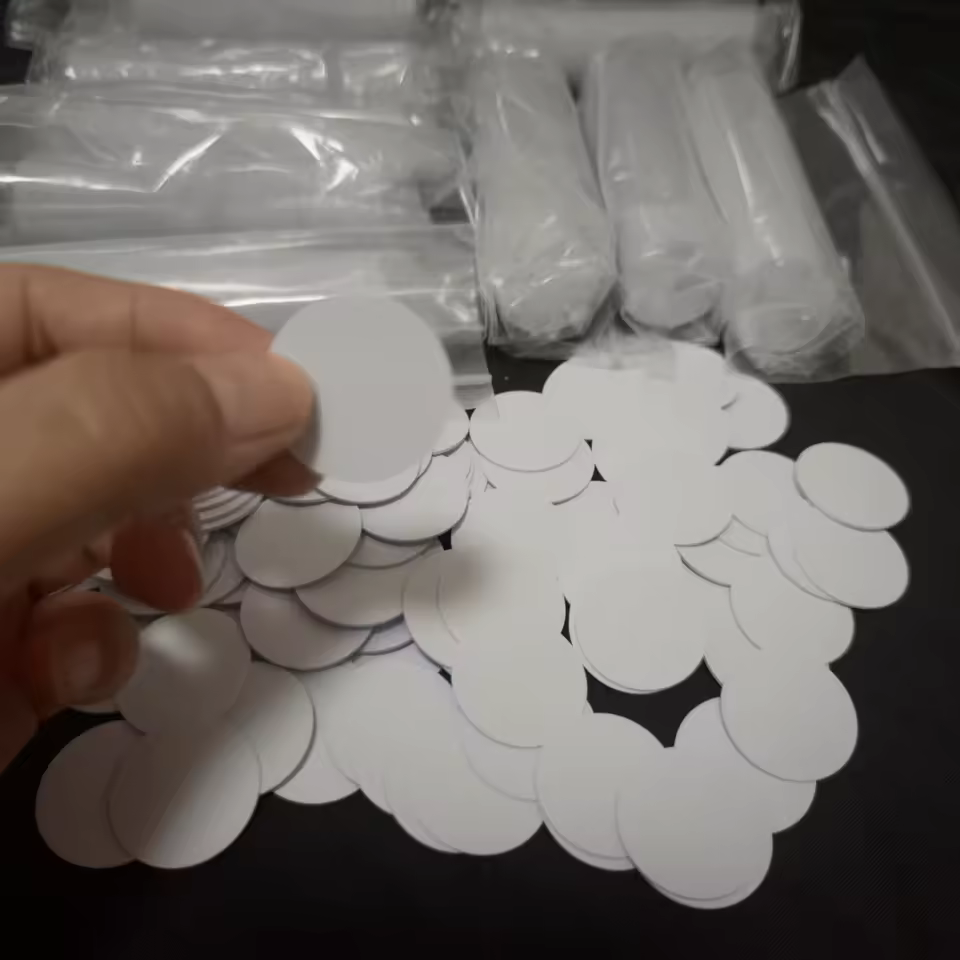 NFC chip sealed in plastic